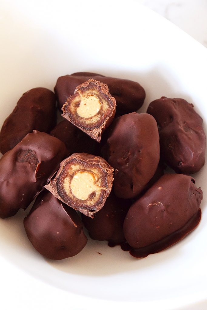 Vegan Chocolate Peanut Butter Date Truffles - Sweet Vegan Sara