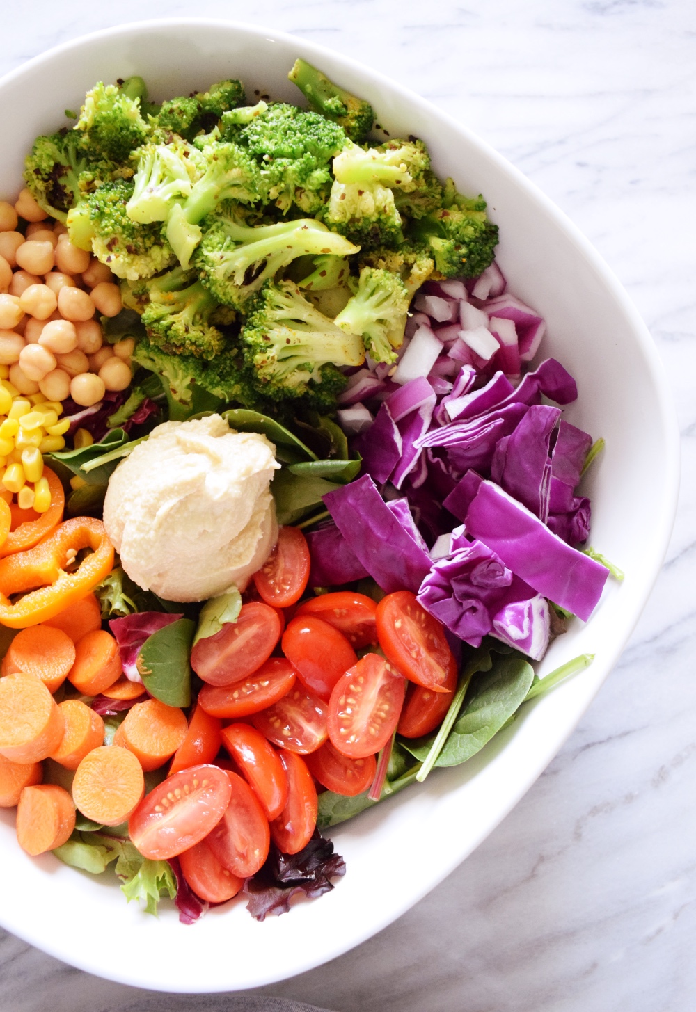 Rainbow Salad  how to make a healthy everyday superfood salad